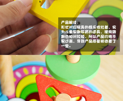 【積木拆裝串珠拼圖配對玩具數(shù)字屋形狀認(rèn)知配對幾何形狀套柱】價(jià)格,廠家,圖片,教具、早教機(jī),64條-